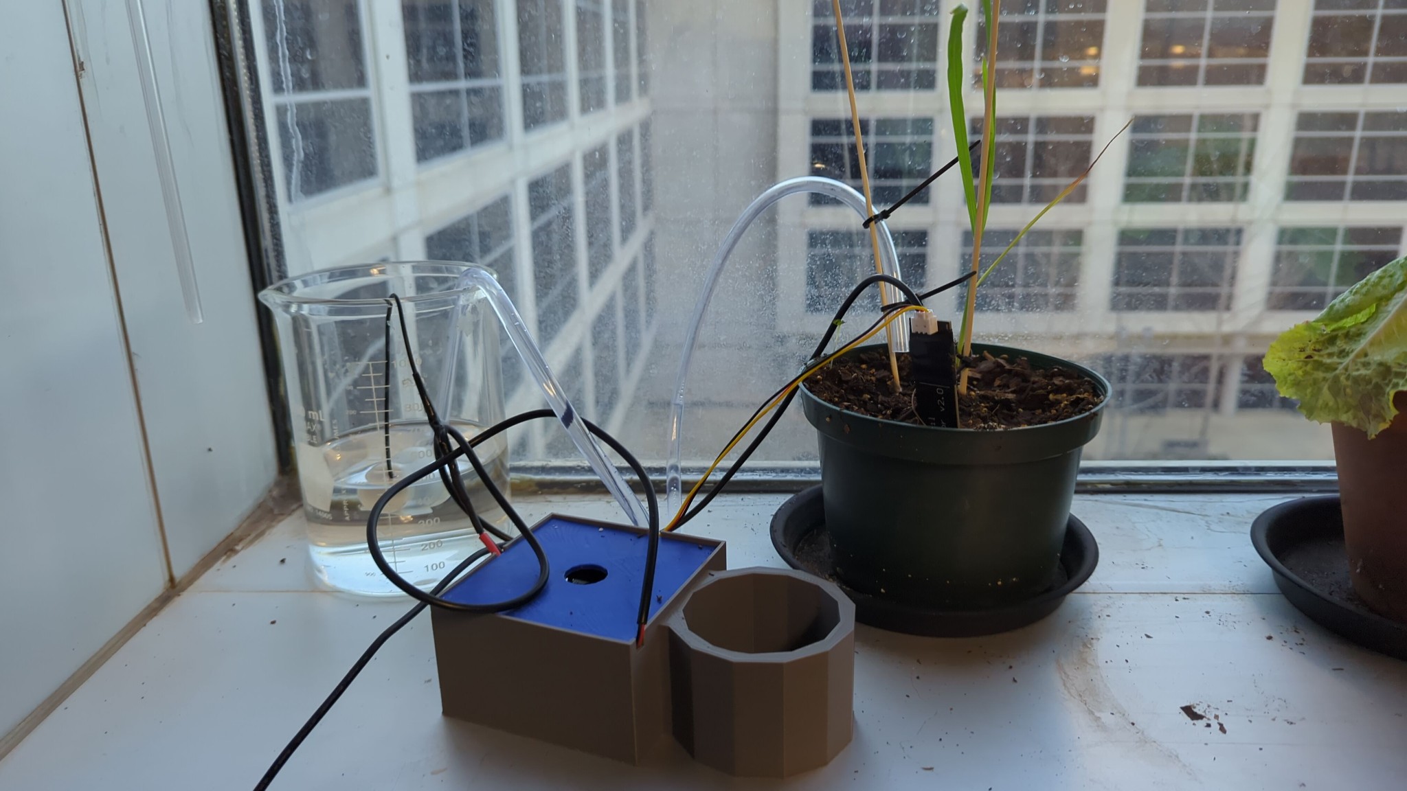 System implemented in the UAH greenhouse
