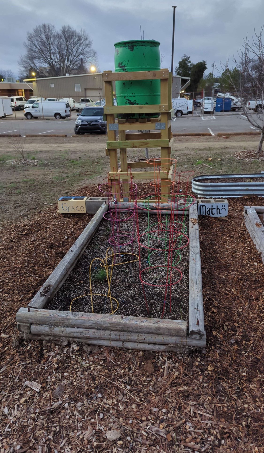 System conceptualization for campus gardens